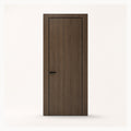 Custom Dark Walnut Aluminum-Wood Interior Door – MD05